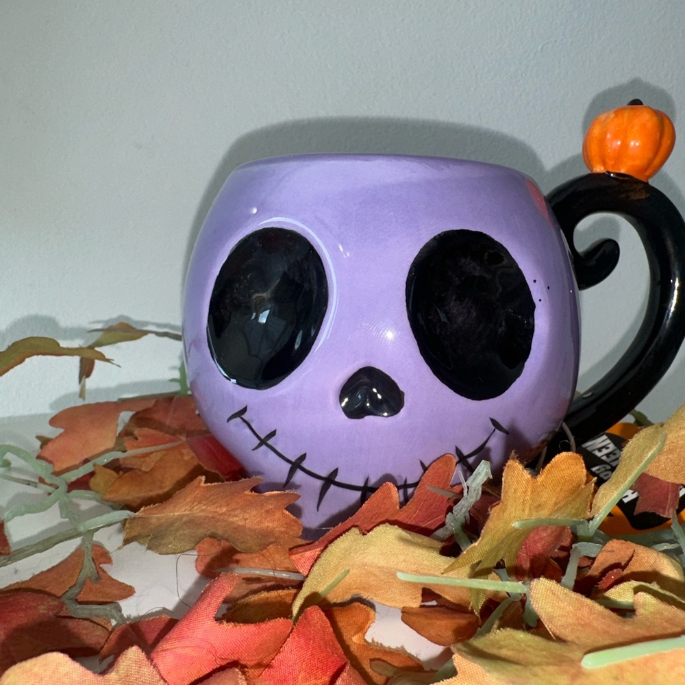🎃 Purple Skull Halloween Mug | Nightmare Before Christmas Inspired 🎃